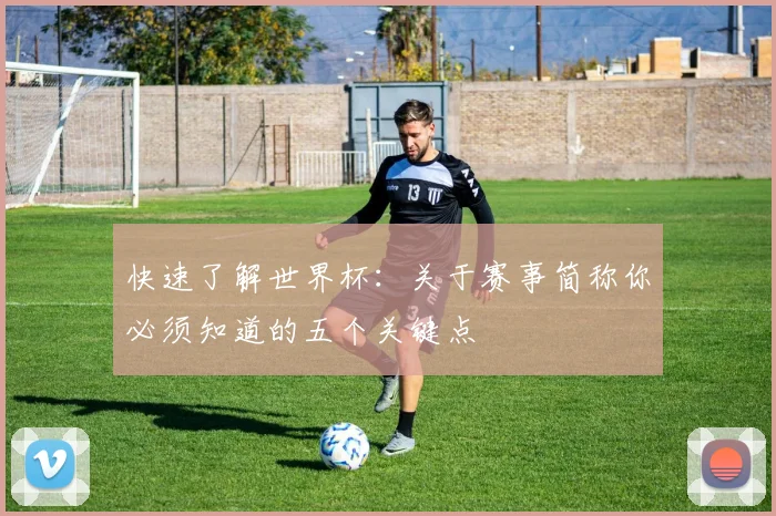 快速了解世界杯:关于赛事简称你必须知道的五个关键点