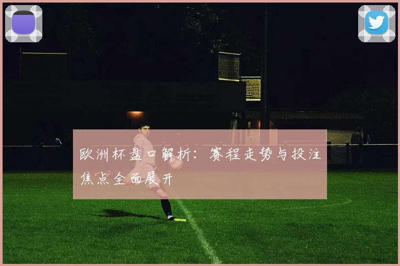 欧洲杯盘口解析：赛程走势与投注焦点全面展开